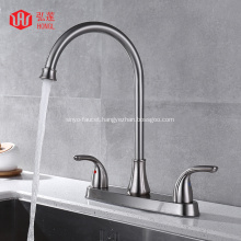 hot selling 8"Inch double handle kitchen faucet